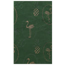 Gold Glitter Flamingos & Pineapples Scarves
