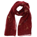 Gold Glitter Flamingos & Pineapples Scarves