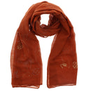 Gold Glitter Flamingos & Pineapples Scarves