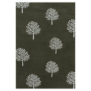 Scarf with White Trees