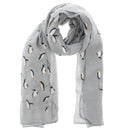 Mini Penguins Printed Scarves