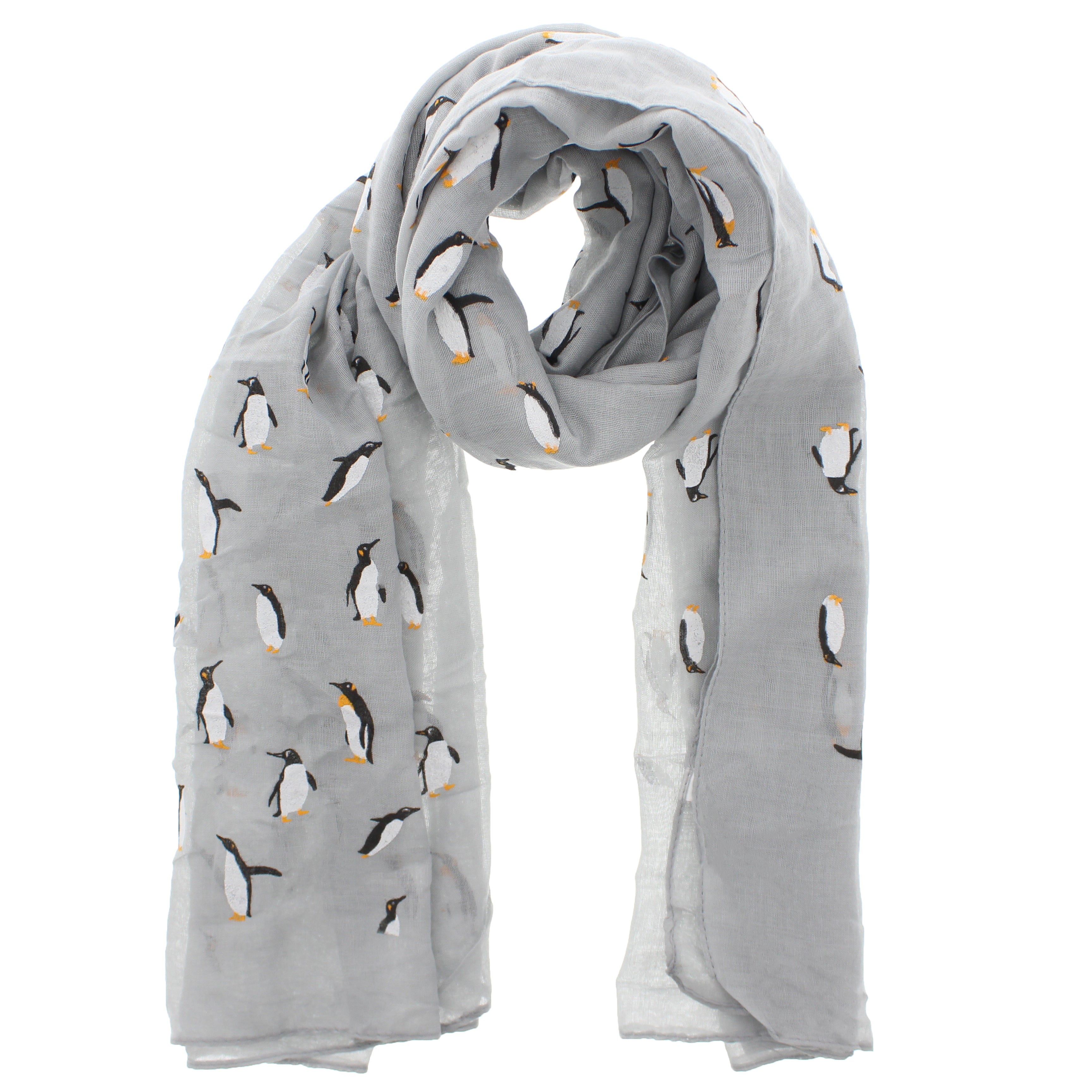 Mini Penguins Printed Scarves
