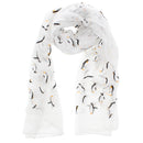 Mini Penguins Printed Scarves