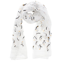 Mini Penguins Printed Scarves
