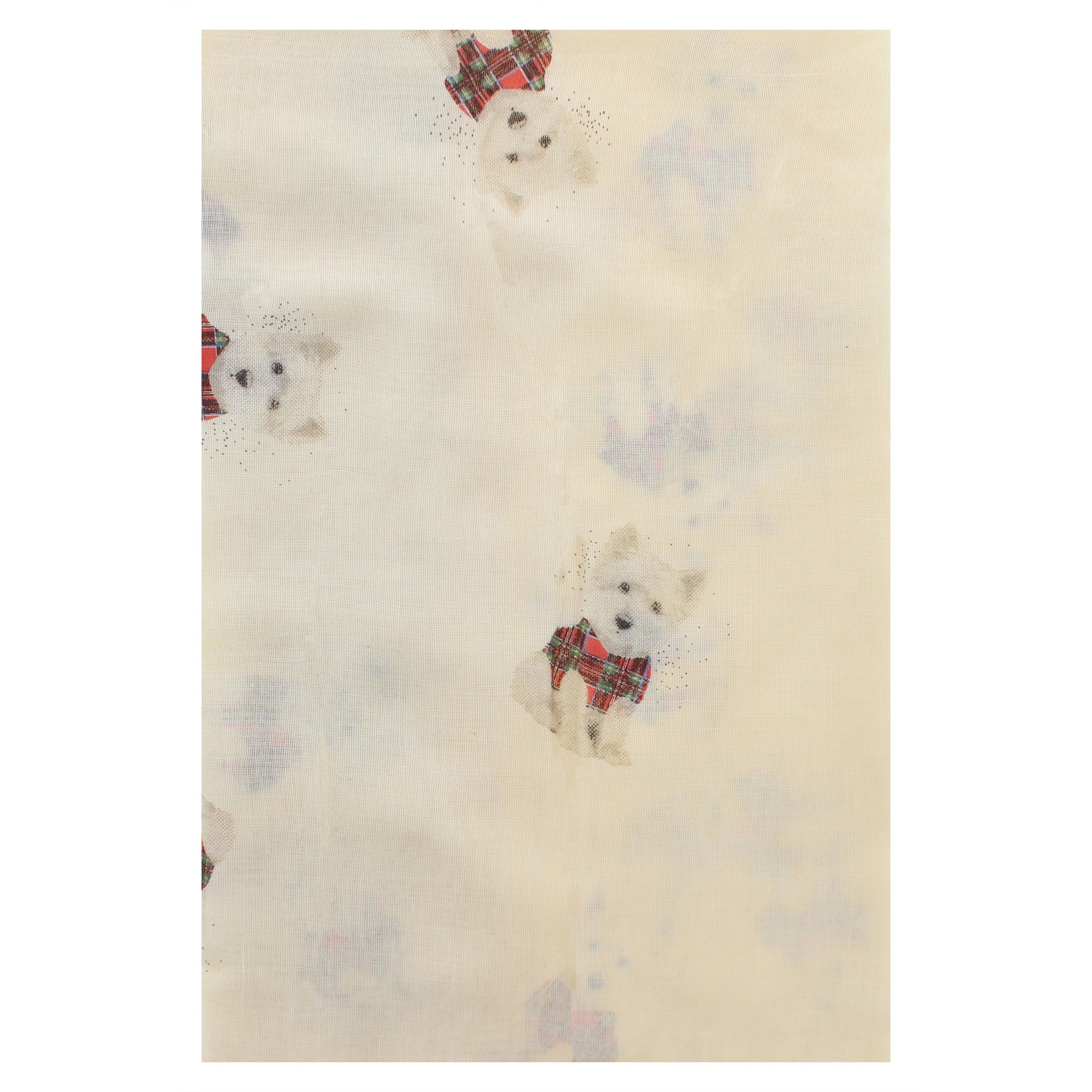 Tartan Dogs Printed Scarves