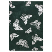 Scarf with Silver Foil Butterflies