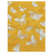 Scarf with Silver Foil Butterflies