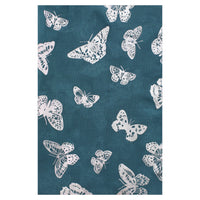 Silver Foil Butterflies Scarves