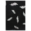 Silver Foil Feathers Scarves