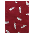Silver Foil Feathers Scarves