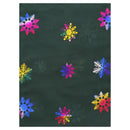 Rainbow Foil Snowflakes Scarves