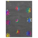 Rainbow Foil Snowflakes Scarves