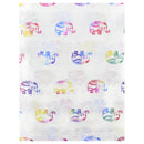 Rainbow Foil Elephants Scarves