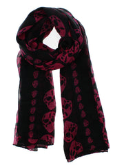 Skull Print Scarf