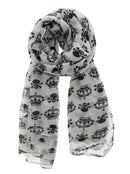 SCARF204WHT