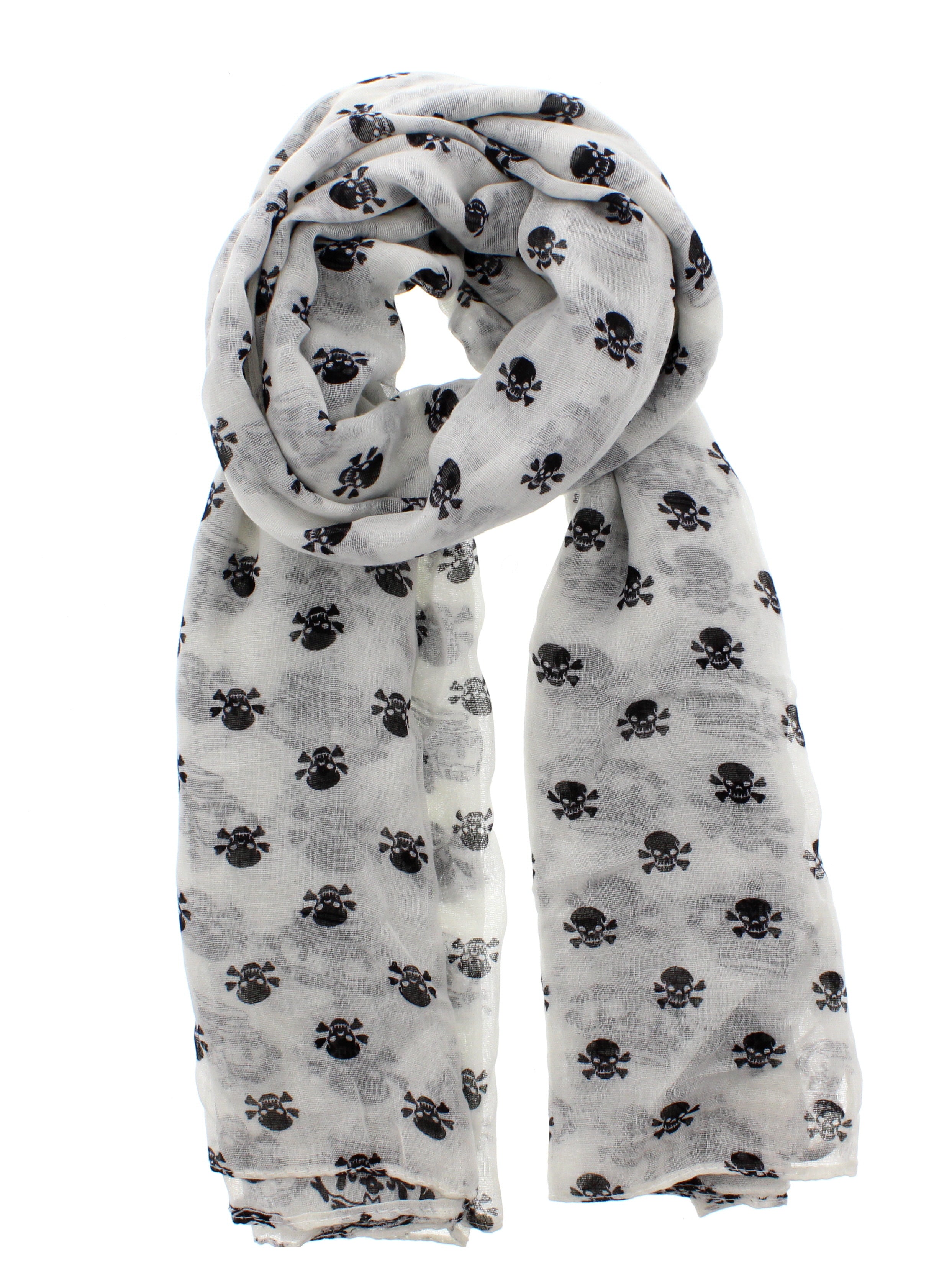 SCARF204WHT
