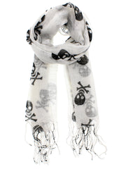 SCARF206WHT