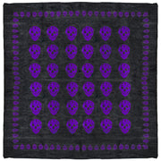 Meter x Meter Skull Print Square Scarf