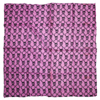 Meter x Meter Skull & Crossbones Print Square Scarf