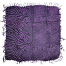 Zebra & Leopard Square Print  Scarves