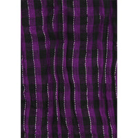 Lurex Checkered Print Scarves