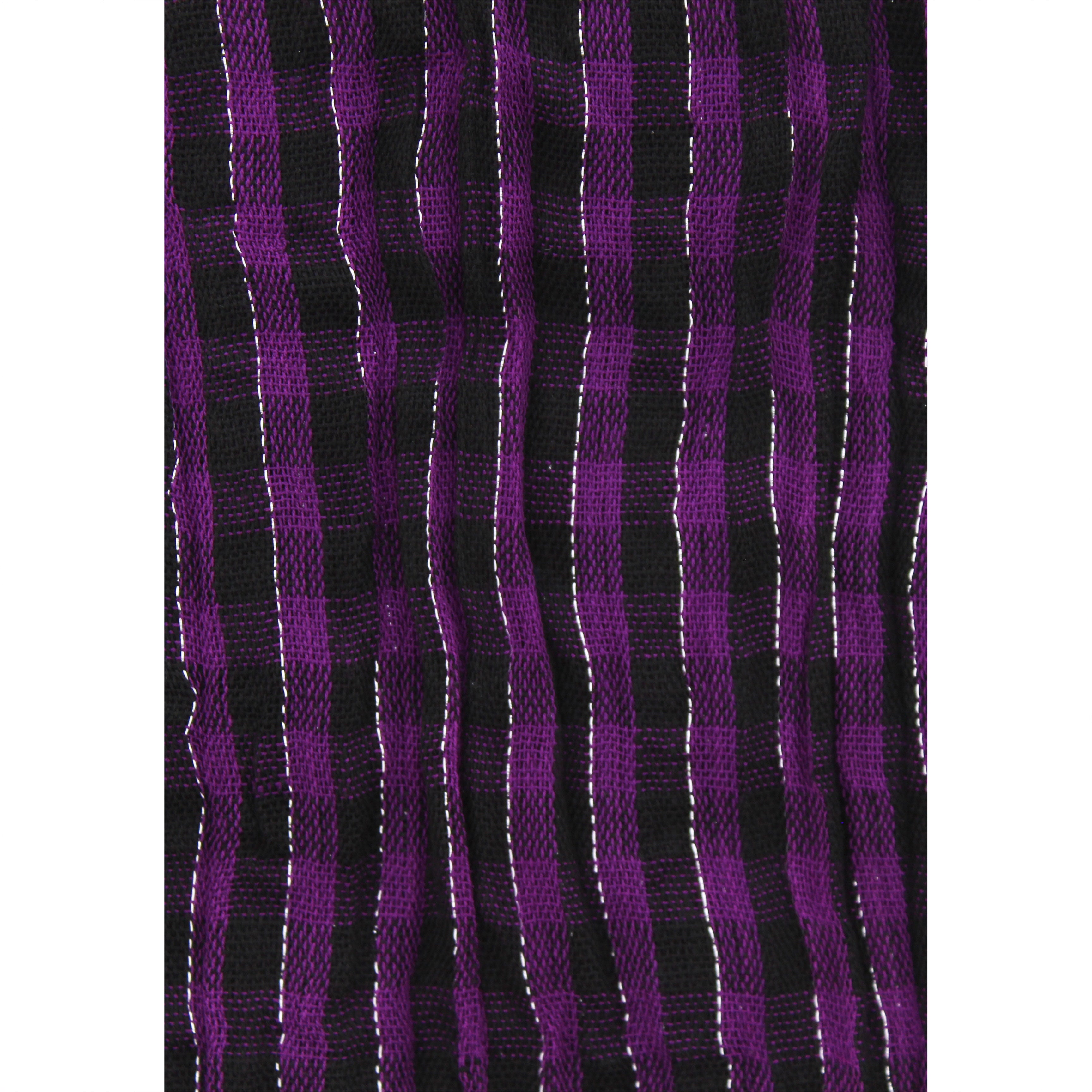 Lurex Checkered Print Scarves