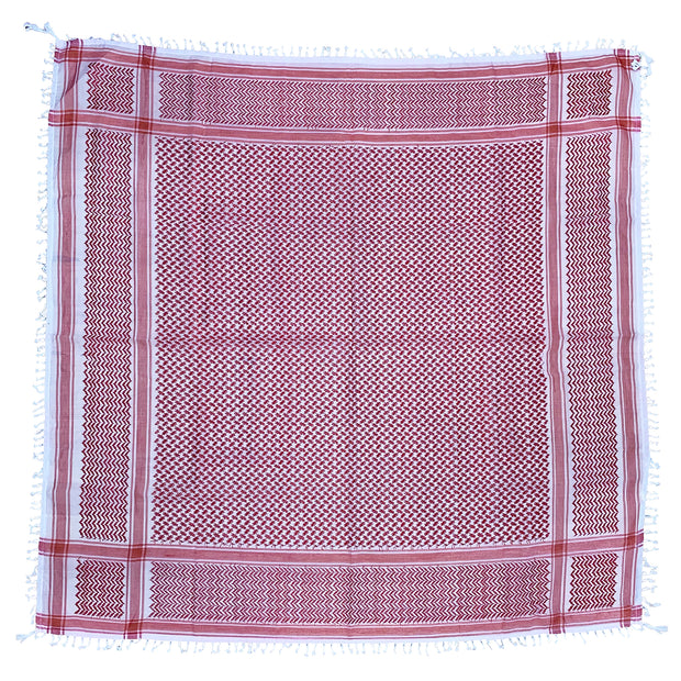 Red Arafat Square Scarf