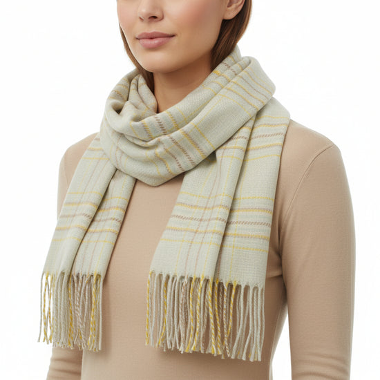 Checkered Light Fashion Winter Scarves