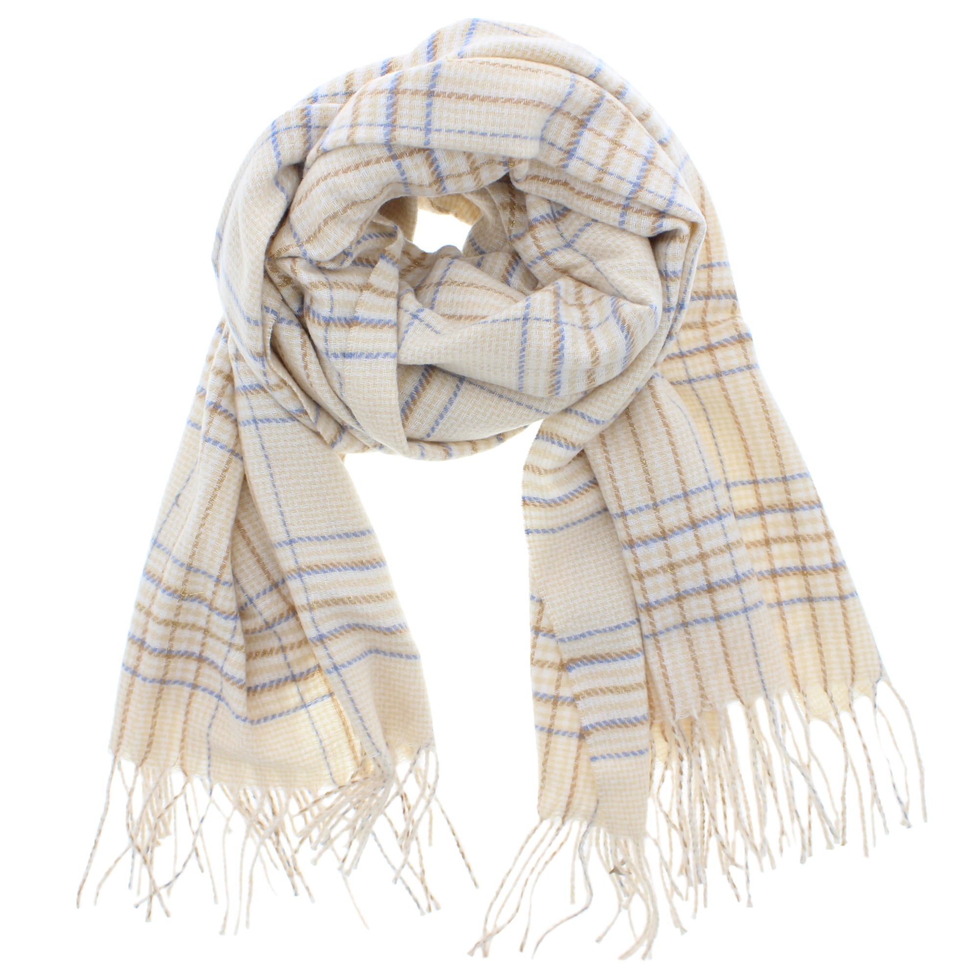 Checkered Light Fashion Winter Scarves