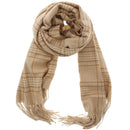 Checkered Light Fashion Winter Scarves