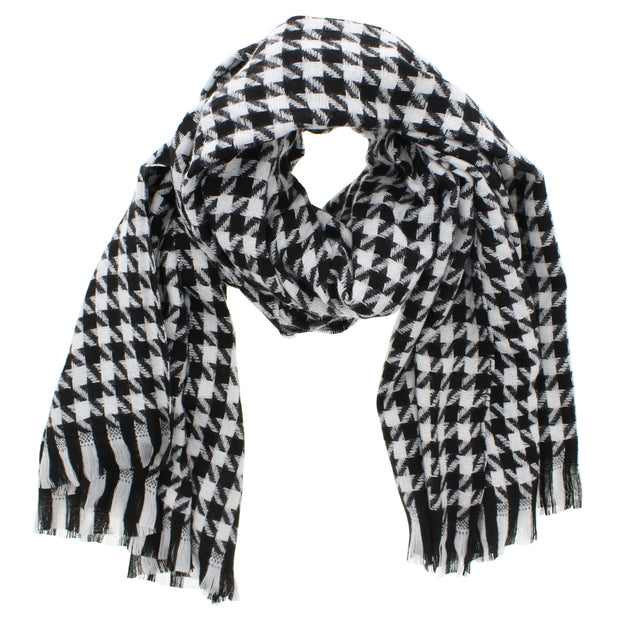 Zig Zag Checkered Scarf