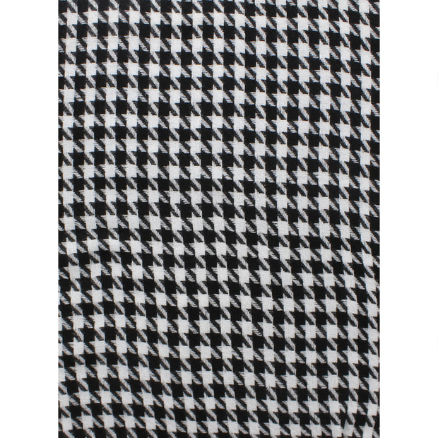 Zig Zag Checkered Scarf