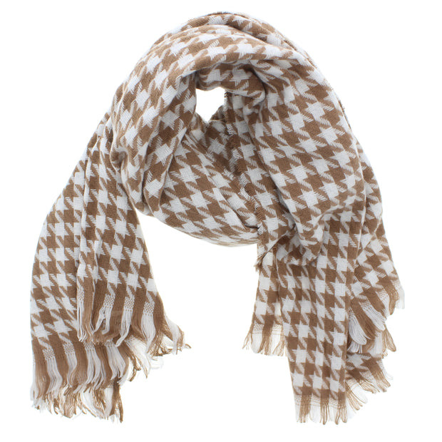 Zig Zag Checkered Scarf