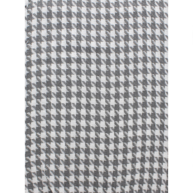 Zig Zag Checkered Scarf