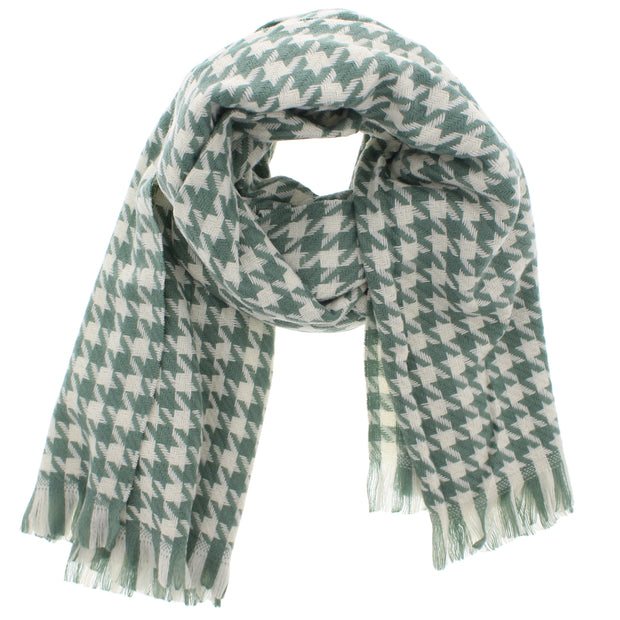 Zig Zag Checkered Scarf