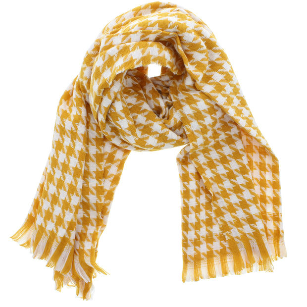 Zig Zag Checkered Scarf