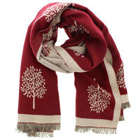 Reversible Tree of Life Printed Pashmina