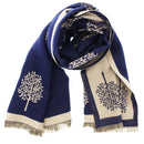 Reversible Tree of Life Printed Pashmina