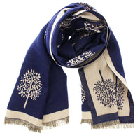 Reversible Tree of Life Printed Pashmina