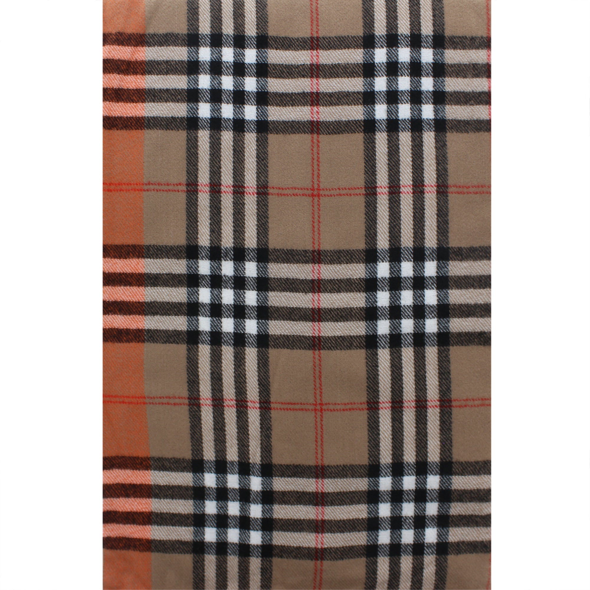 Alternative Bright Checkered Winter PU Scarves