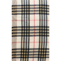 Alternative Bright Checkered Winter PU Scarves