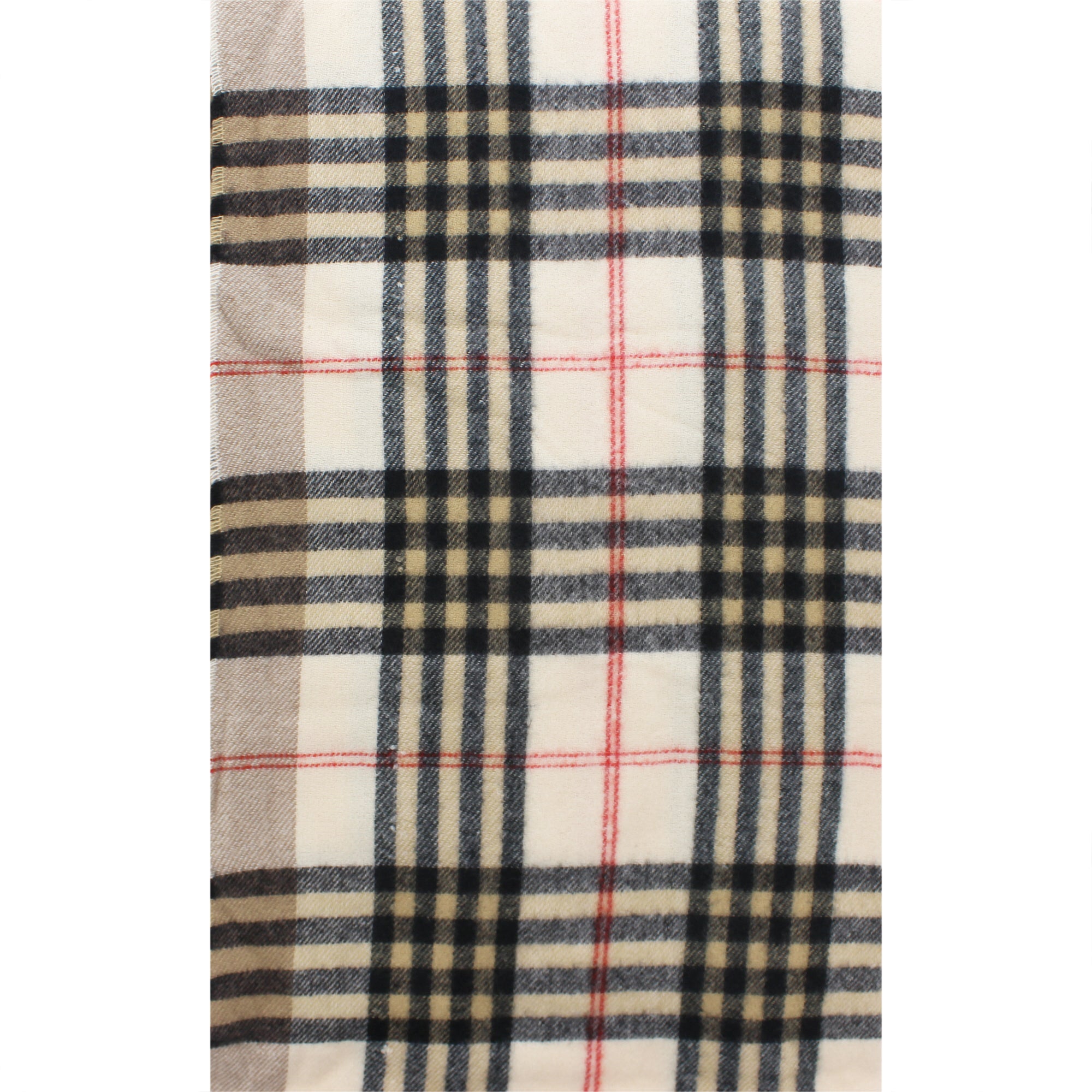 Alternative Bright Checkered Winter PU Scarves