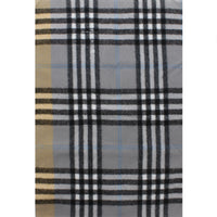 Alternative Bright Checkered Winter PU Scarves