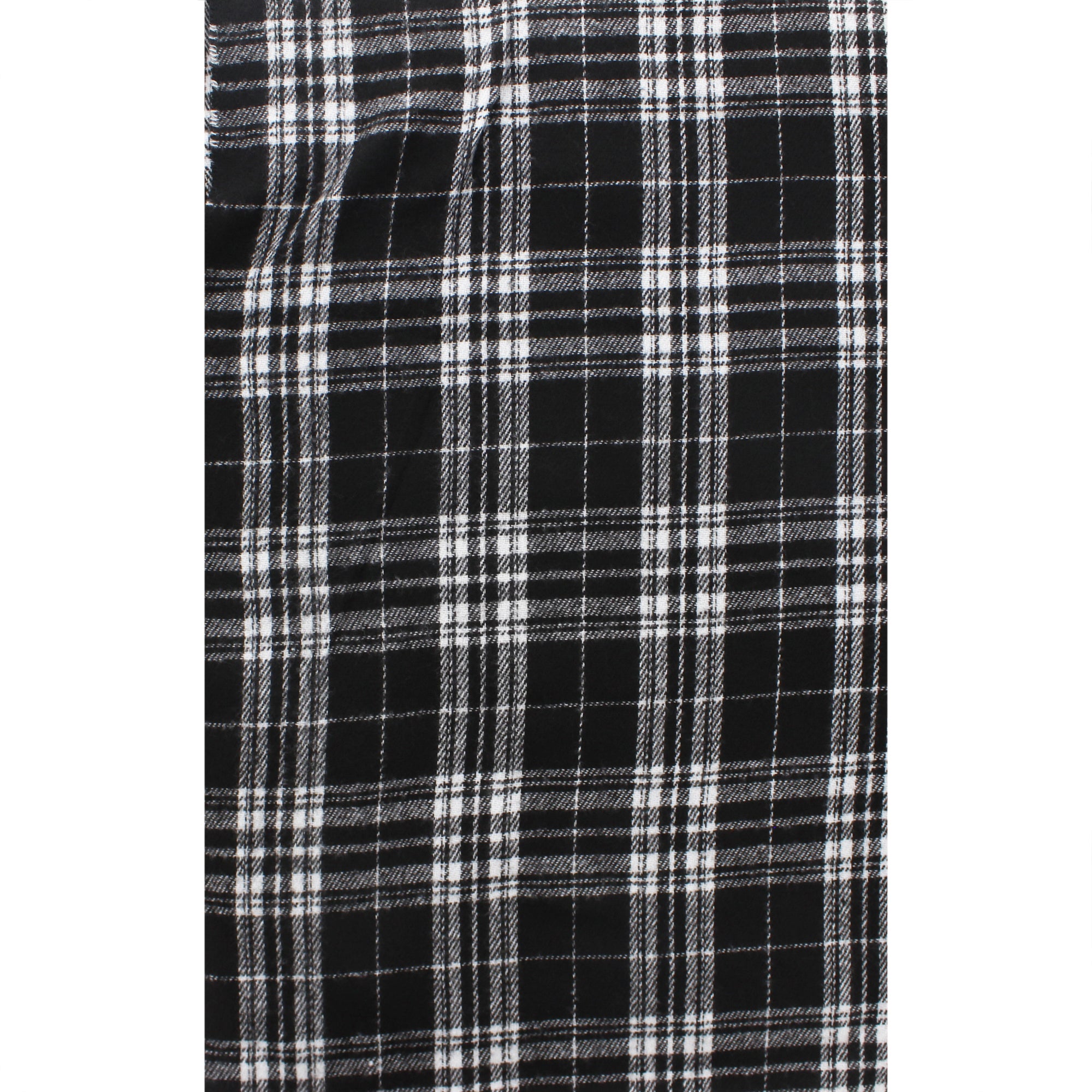 PU Alternative Checkered Winter Scarves