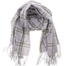 PU Alternative Checkered Winter Scarves