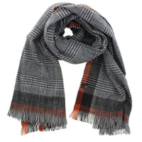 Alternative Dark Checkered Scarves