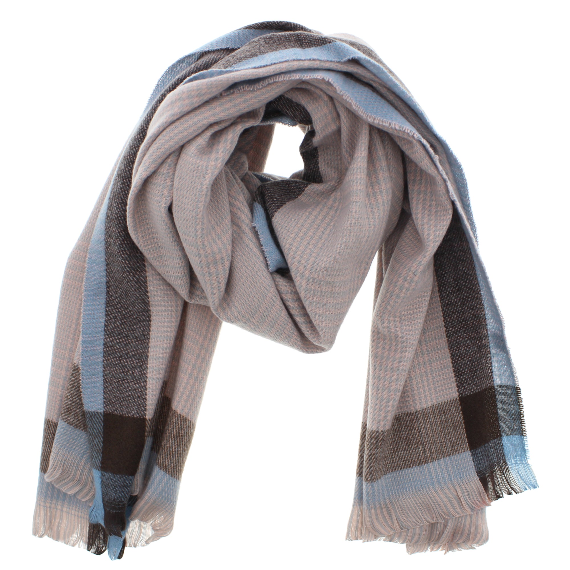 Alternative Dark Checkered Scarves