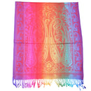 Hue Paisley Printed Pashmina with Tassels
