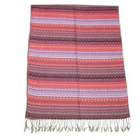Zig Zag Printed Pashmina with Tassels