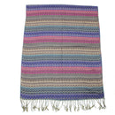 Zig Zag Printed Pashmina with Tassels